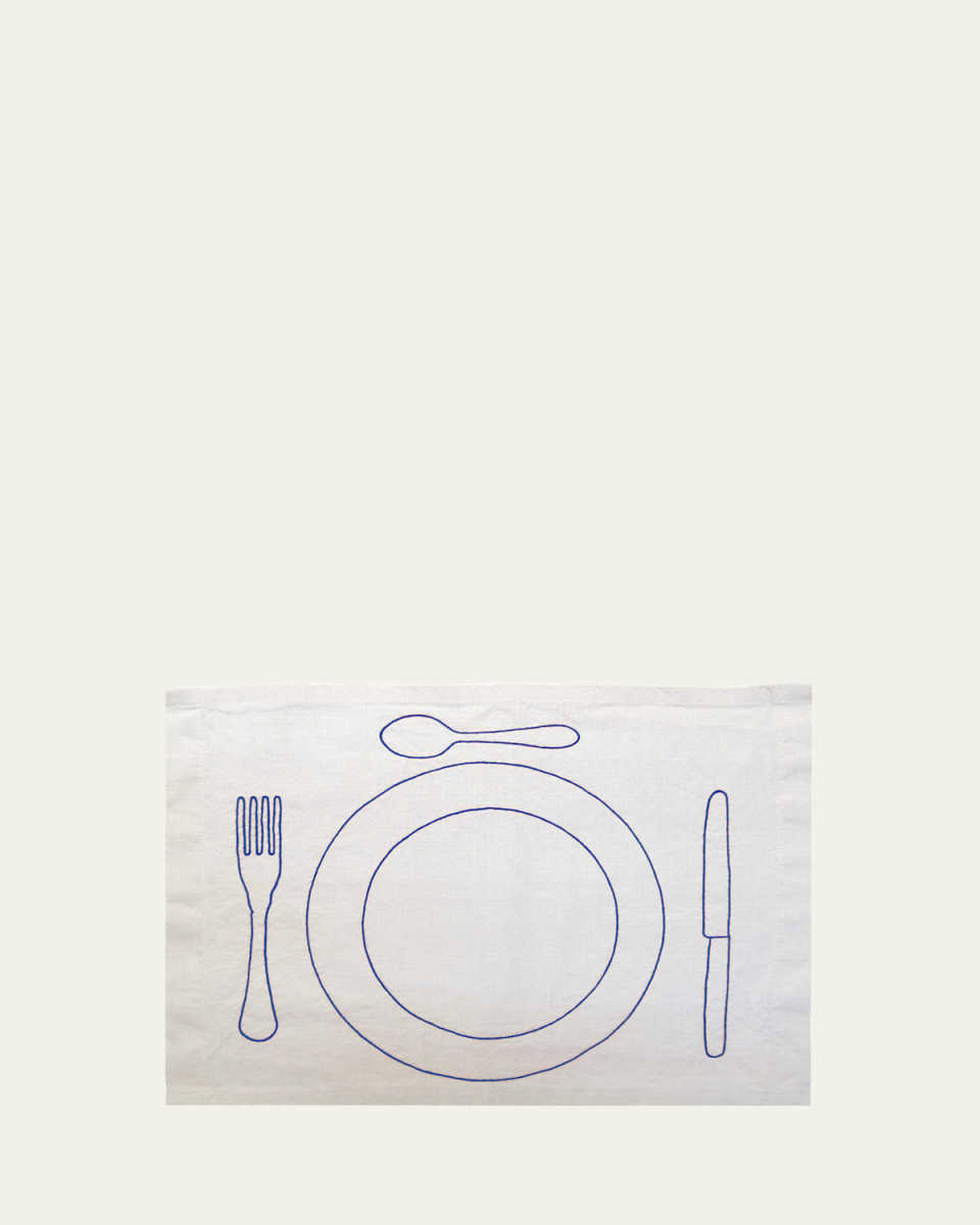 Solo Minimaliste Natural Linen Placemat